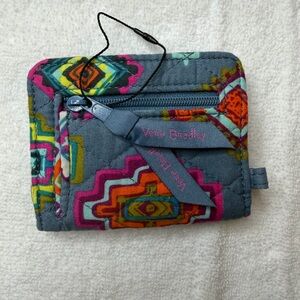 Vera Bradley Blue Quilted Wallet